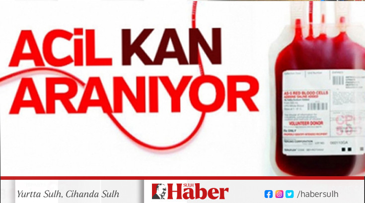 Acil Kan Aranıyor