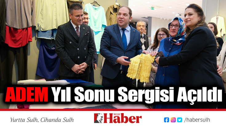 ADEM Yıl Sonu Sergisi Açıldı