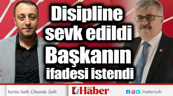 Başkanın ifadesi istendi