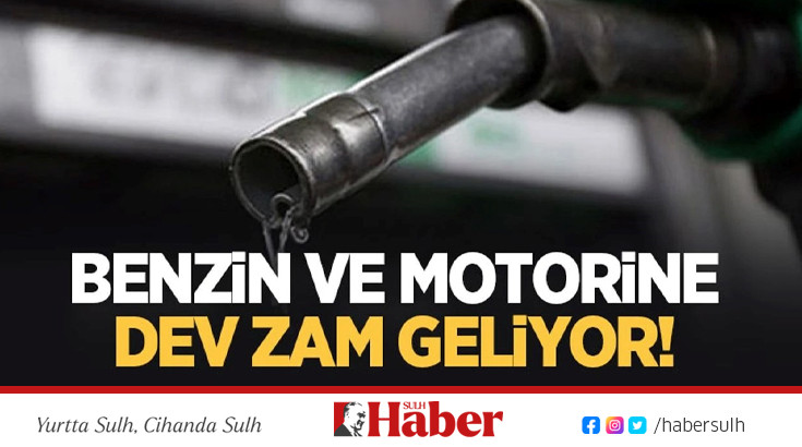 Benzine Ve Motorine Zam Yolda