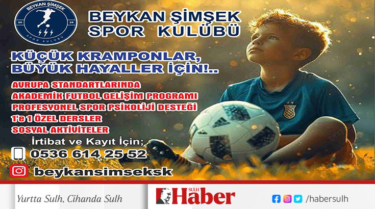 Beykan Şimşek, futbol okulu kurdu