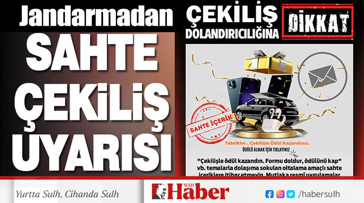 Çekiliş ve indirim dolandırıcılığına dikkat