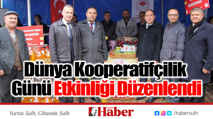 Dünya Kooperatifçilik Günü Etkinliği Düzenlendi