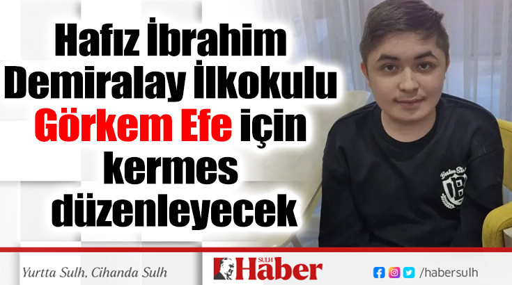 Hafız İbrahim Demiralay İlkokulu kermes düzenleyecek