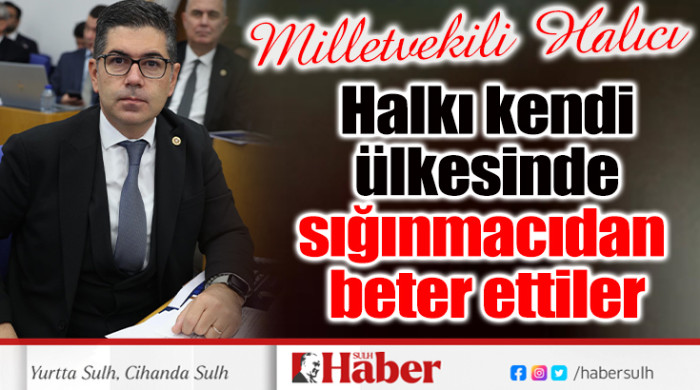 Halkı kendi ülkesinde sığınmacıdan beter ettiler