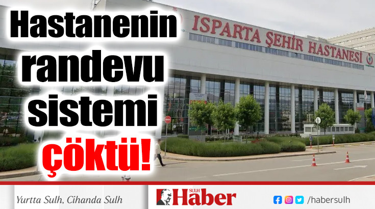 Hastanenin randevu sistemi çöktü!