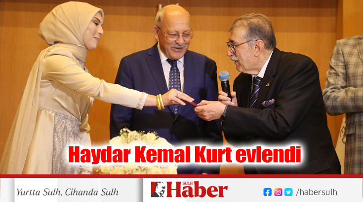 Haydar Kemal Kurt evlendi