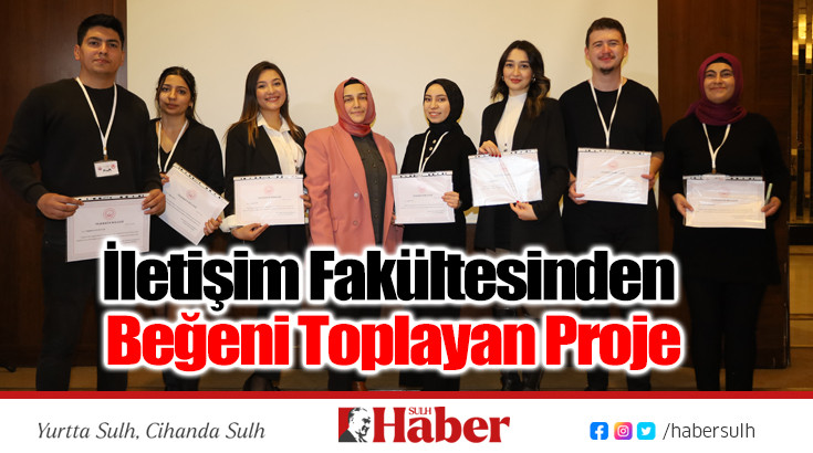 İletişim Fakültesinden Beğeni Toplayan Proje