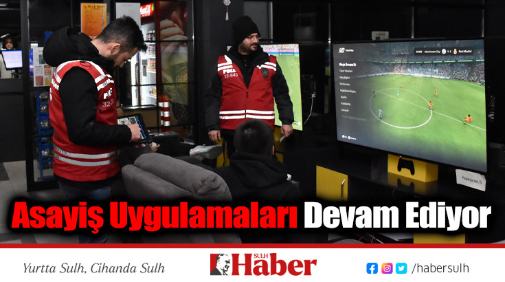 Isparta’da Asayiş Uygulamaları Devam Ediyor