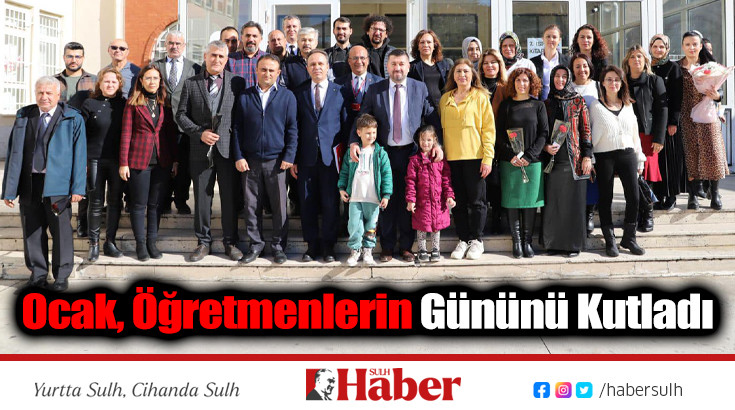 Müdür Ocak, Öğretmenlerin Gününü Kutladı