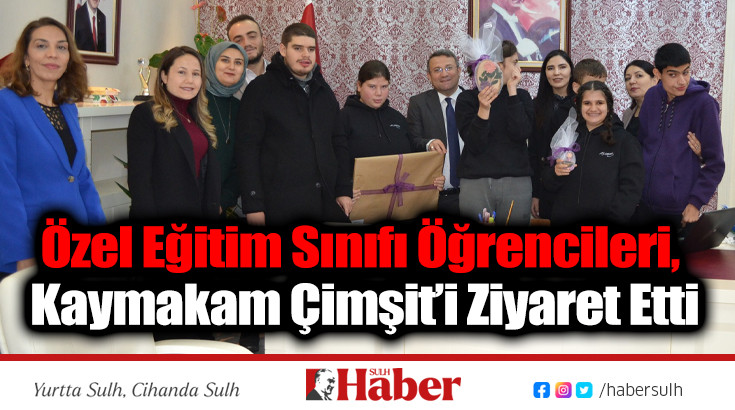 Özel Eğitim Sınıfı Öğrencileri, Çimşit’i Ziyaret Etti