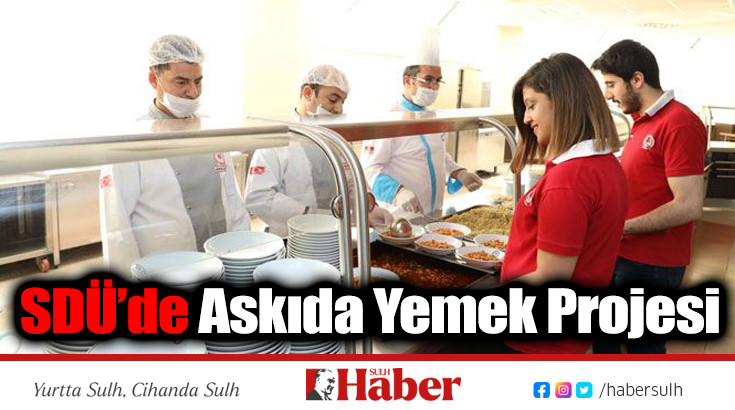 SDÜ’de Askıda Yemek Projesi