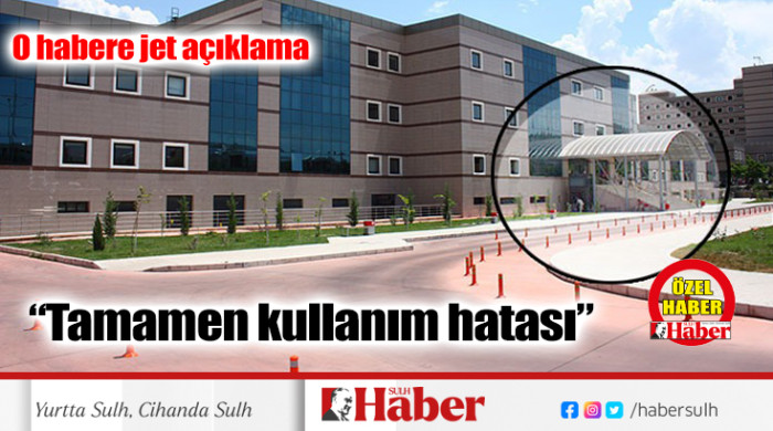 TIP FAKÜLTESİ'NDEN AÇIKLAMA