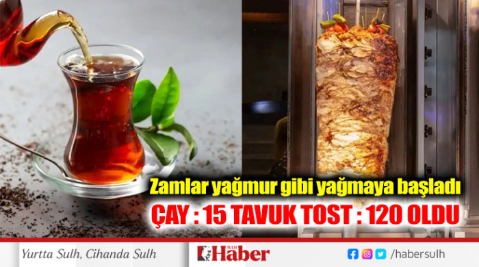 Zamlar yağmur gibi yağmaya başladı